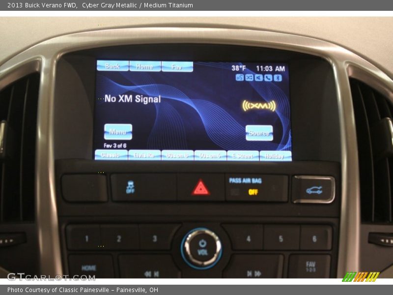 Cyber Gray Metallic / Medium Titanium 2013 Buick Verano FWD