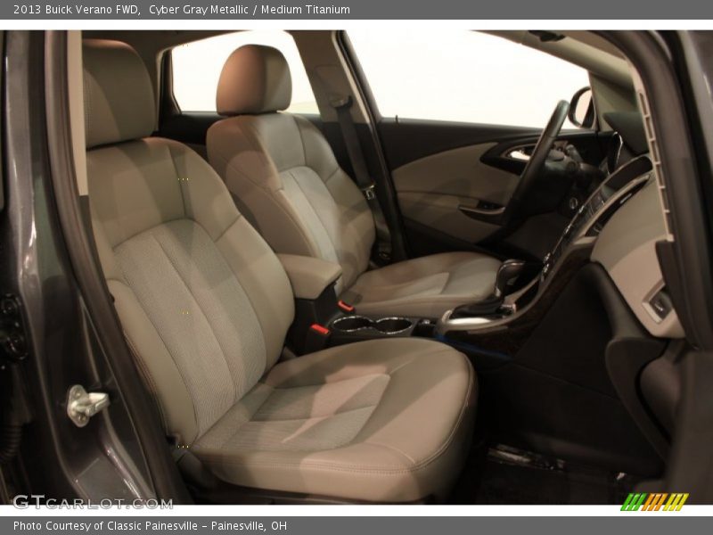 Cyber Gray Metallic / Medium Titanium 2013 Buick Verano FWD