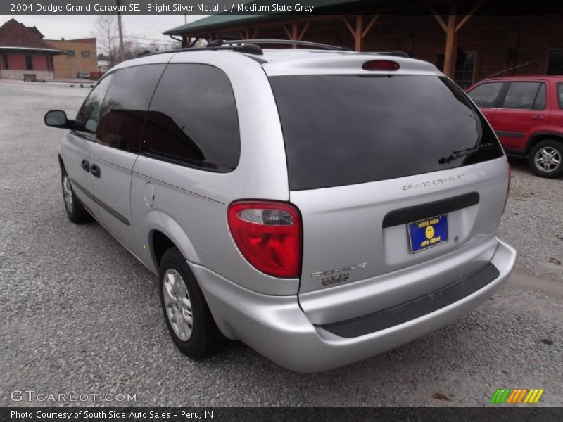 Bright Silver Metallic / Medium Slate Gray 2004 Dodge Grand Caravan SE