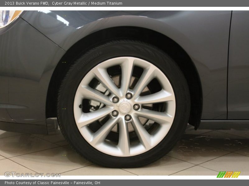 Cyber Gray Metallic / Medium Titanium 2013 Buick Verano FWD