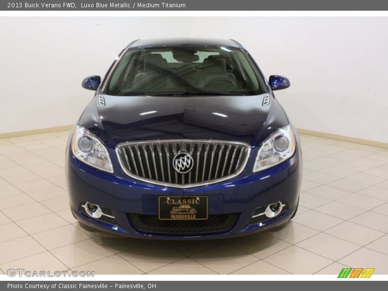 Luxo Blue Metallic / Medium Titanium 2013 Buick Verano FWD