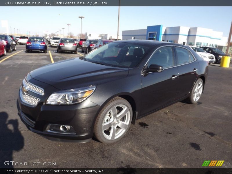 Black Granite Metallic / Jet Black 2013 Chevrolet Malibu LTZ