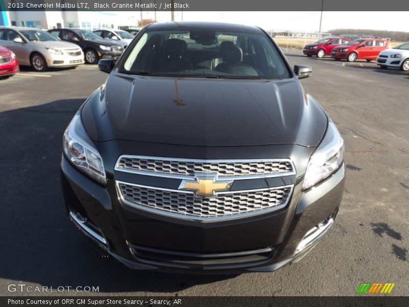Black Granite Metallic / Jet Black 2013 Chevrolet Malibu LTZ