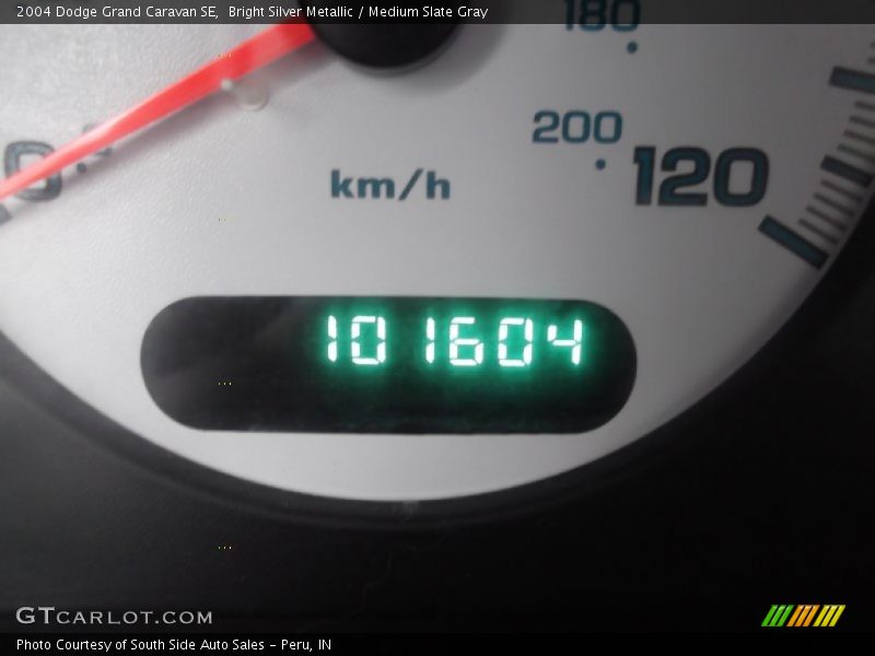 Bright Silver Metallic / Medium Slate Gray 2004 Dodge Grand Caravan SE