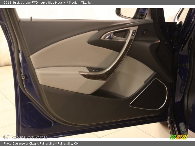 Luxo Blue Metallic / Medium Titanium 2013 Buick Verano FWD