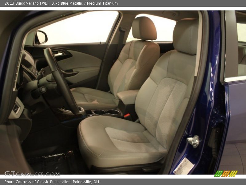 Luxo Blue Metallic / Medium Titanium 2013 Buick Verano FWD