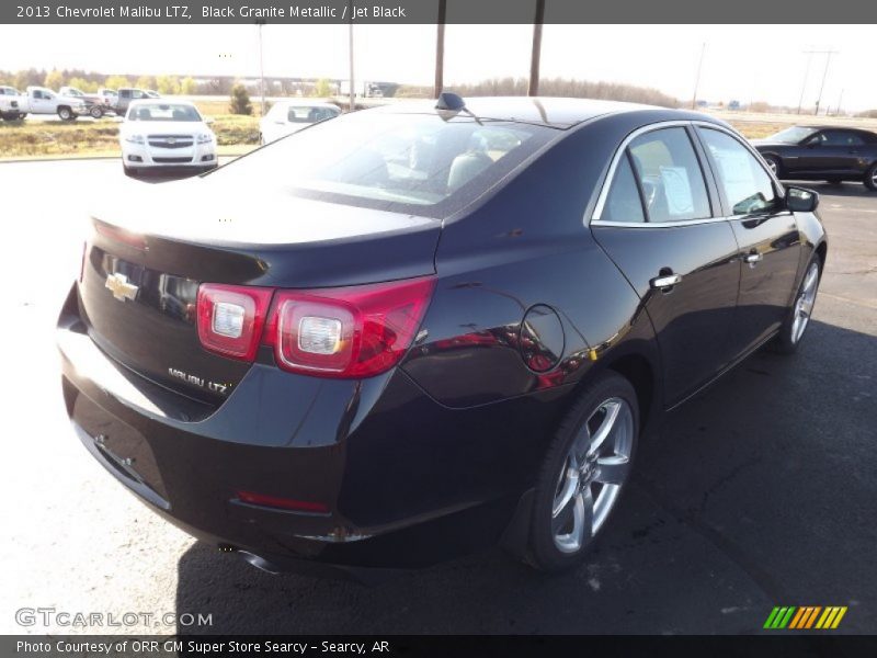 Black Granite Metallic / Jet Black 2013 Chevrolet Malibu LTZ