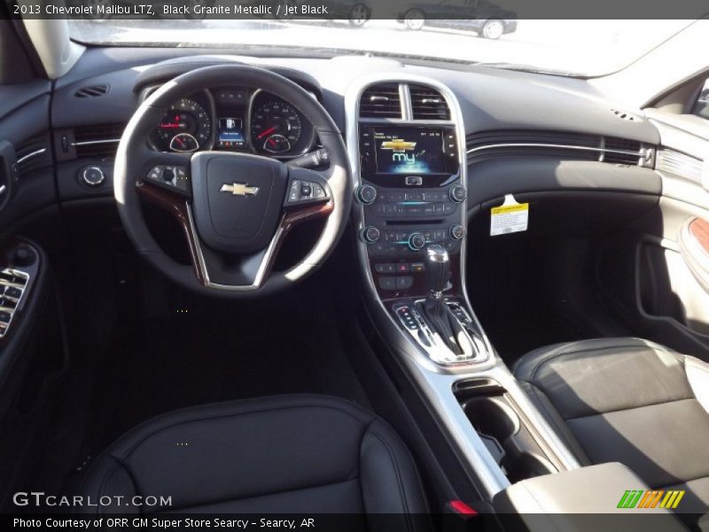 Black Granite Metallic / Jet Black 2013 Chevrolet Malibu LTZ