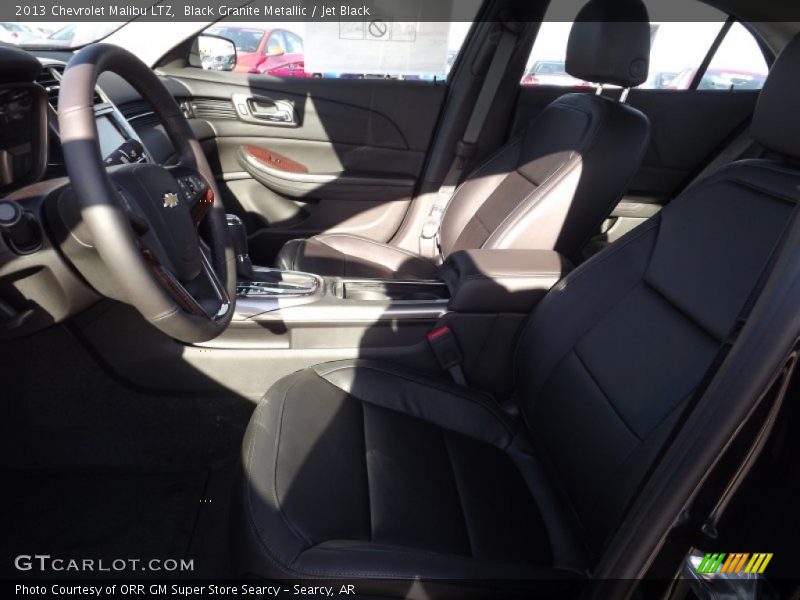 Black Granite Metallic / Jet Black 2013 Chevrolet Malibu LTZ