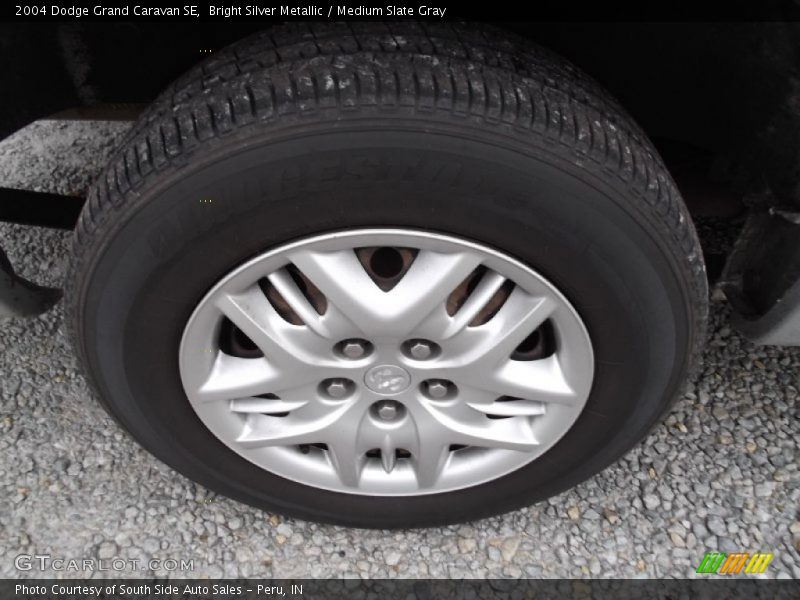 Bright Silver Metallic / Medium Slate Gray 2004 Dodge Grand Caravan SE