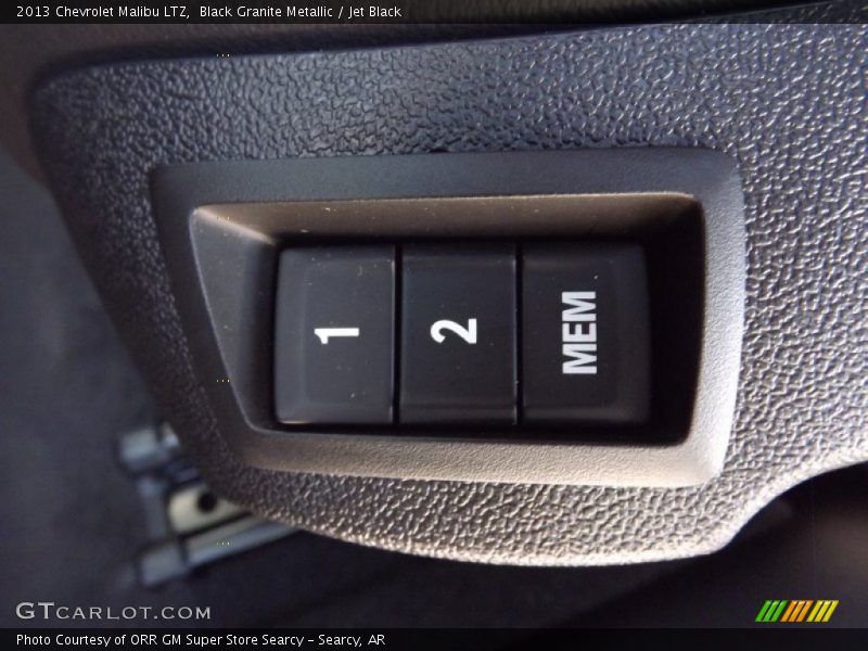 Black Granite Metallic / Jet Black 2013 Chevrolet Malibu LTZ