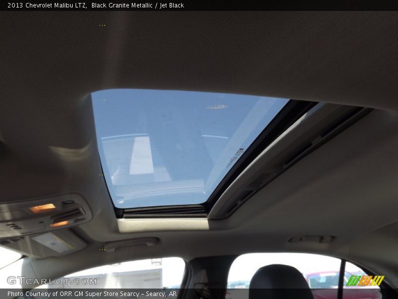 Black Granite Metallic / Jet Black 2013 Chevrolet Malibu LTZ