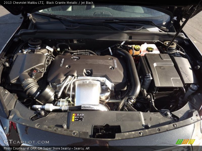 Black Granite Metallic / Jet Black 2013 Chevrolet Malibu LTZ