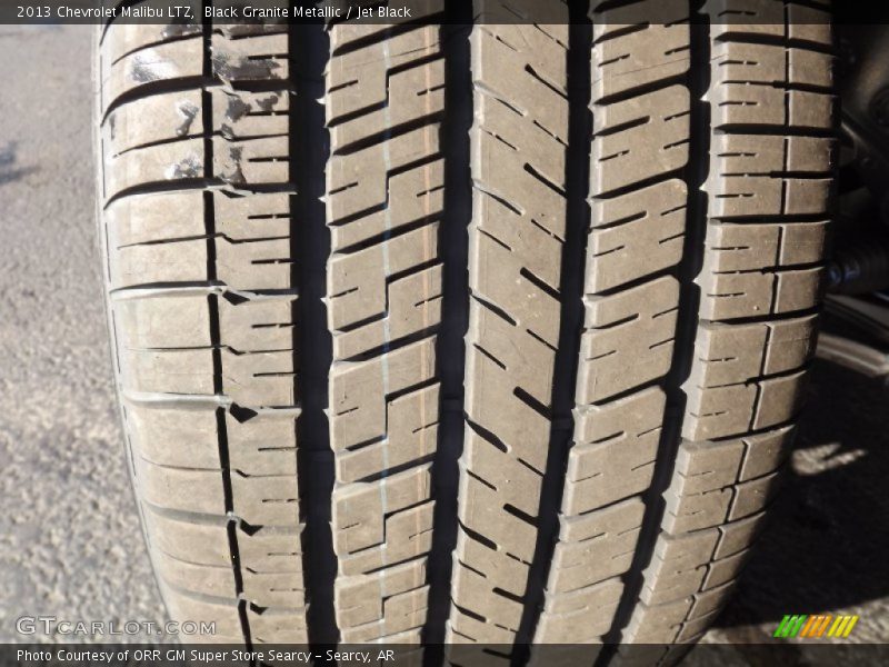Black Granite Metallic / Jet Black 2013 Chevrolet Malibu LTZ