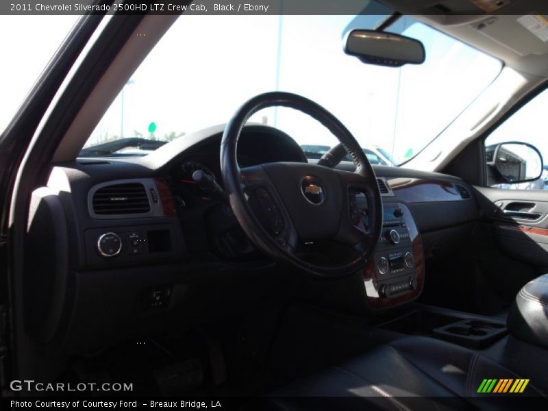 Black / Ebony 2011 Chevrolet Silverado 2500HD LTZ Crew Cab