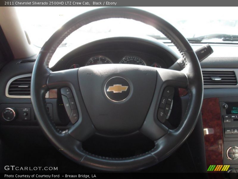 Black / Ebony 2011 Chevrolet Silverado 2500HD LTZ Crew Cab