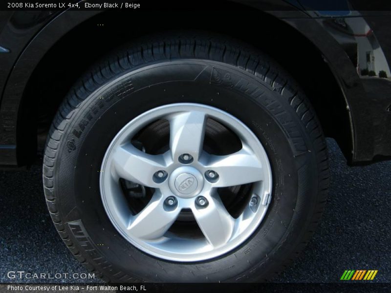 Ebony Black / Beige 2008 Kia Sorento LX 4x4