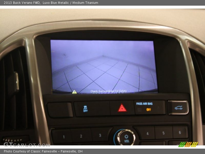 Luxo Blue Metallic / Medium Titanium 2013 Buick Verano FWD
