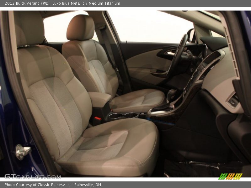 Luxo Blue Metallic / Medium Titanium 2013 Buick Verano FWD