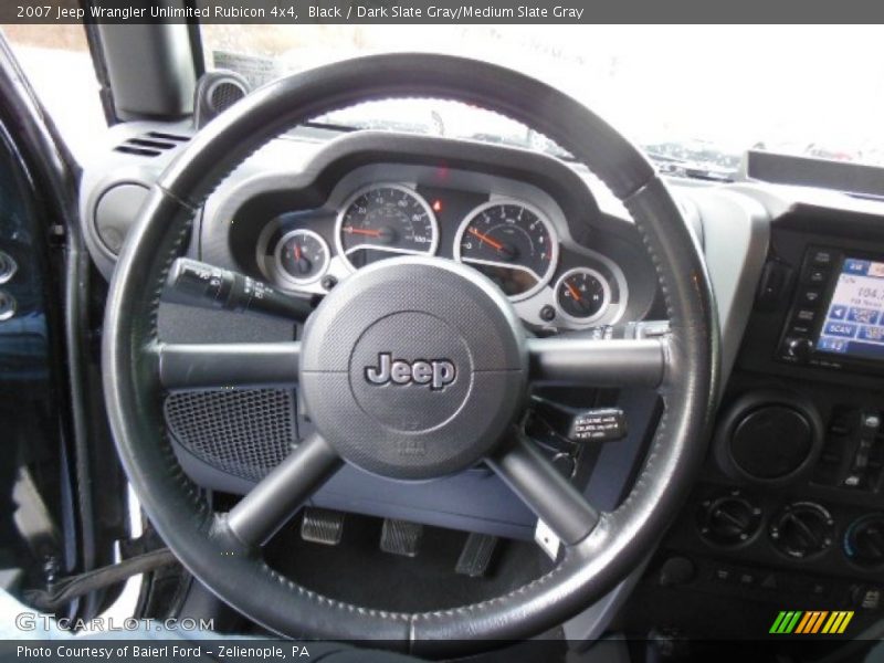  2007 Wrangler Unlimited Rubicon 4x4 Steering Wheel