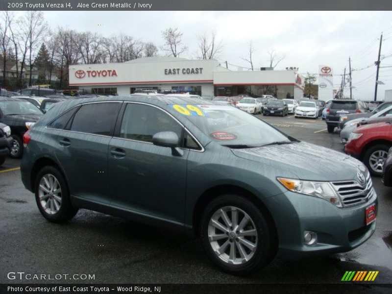Aloe Green Metallic / Ivory 2009 Toyota Venza I4