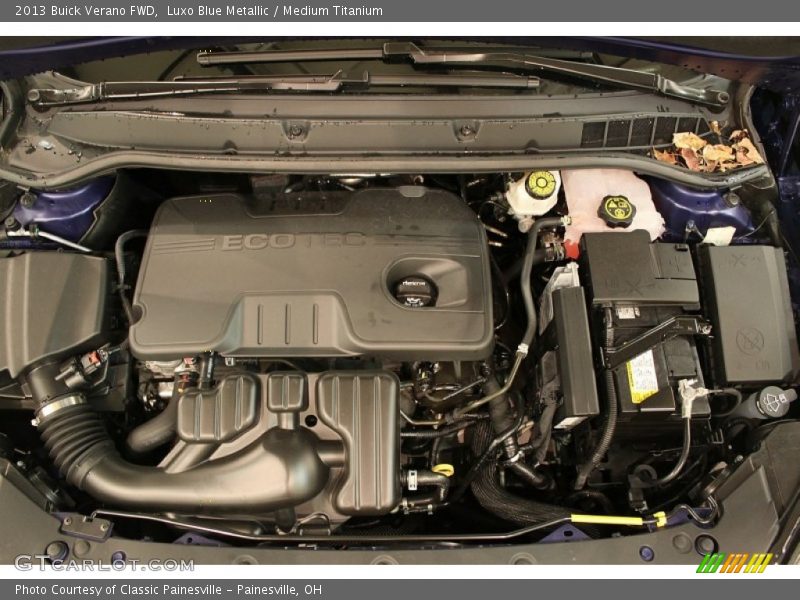 Luxo Blue Metallic / Medium Titanium 2013 Buick Verano FWD