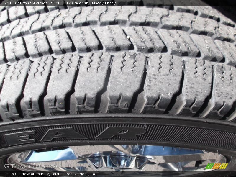 Black / Ebony 2011 Chevrolet Silverado 2500HD LTZ Crew Cab