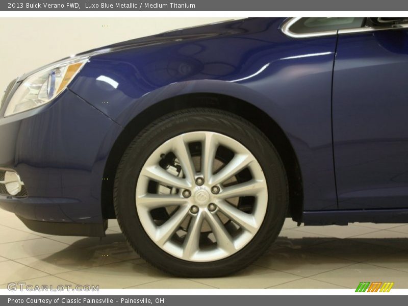 Luxo Blue Metallic / Medium Titanium 2013 Buick Verano FWD