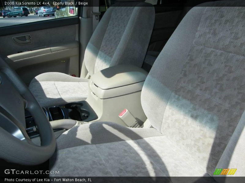 Ebony Black / Beige 2008 Kia Sorento LX 4x4