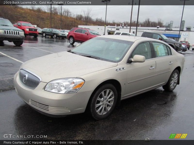 Gold Mist Metallic / Cocoa/Cashmere 2009 Buick Lucerne CX