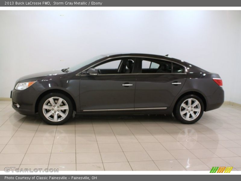 Storm Gray Metallic / Ebony 2013 Buick LaCrosse FWD