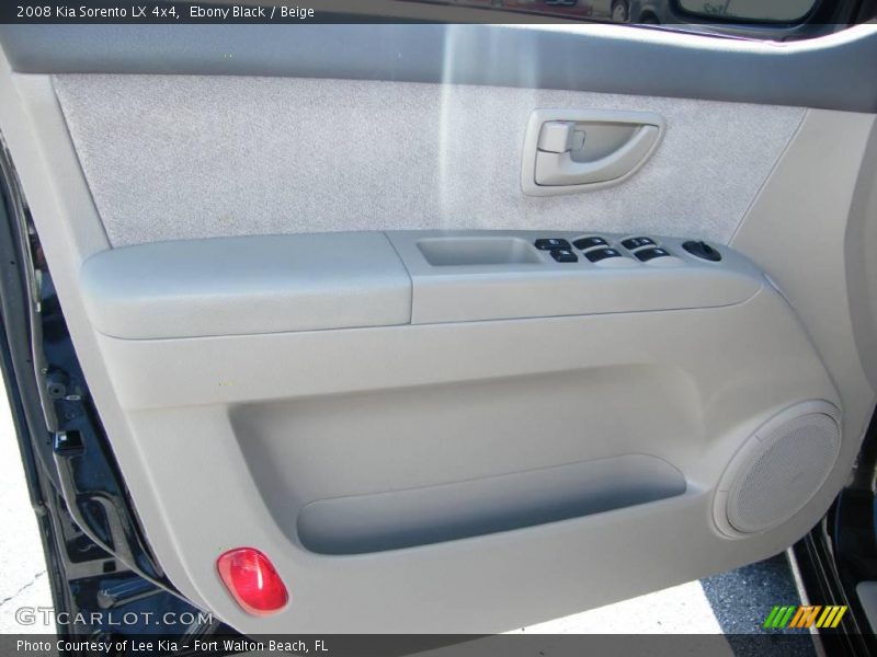 Ebony Black / Beige 2008 Kia Sorento LX 4x4