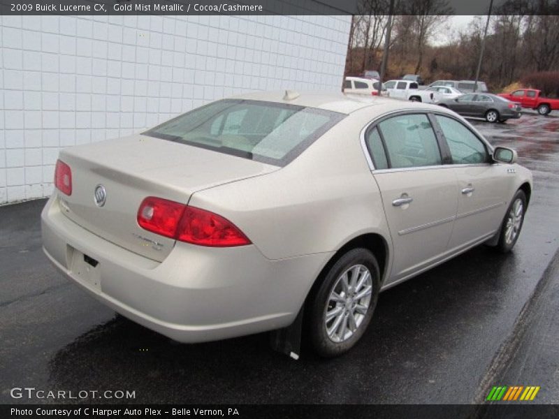 Gold Mist Metallic / Cocoa/Cashmere 2009 Buick Lucerne CX