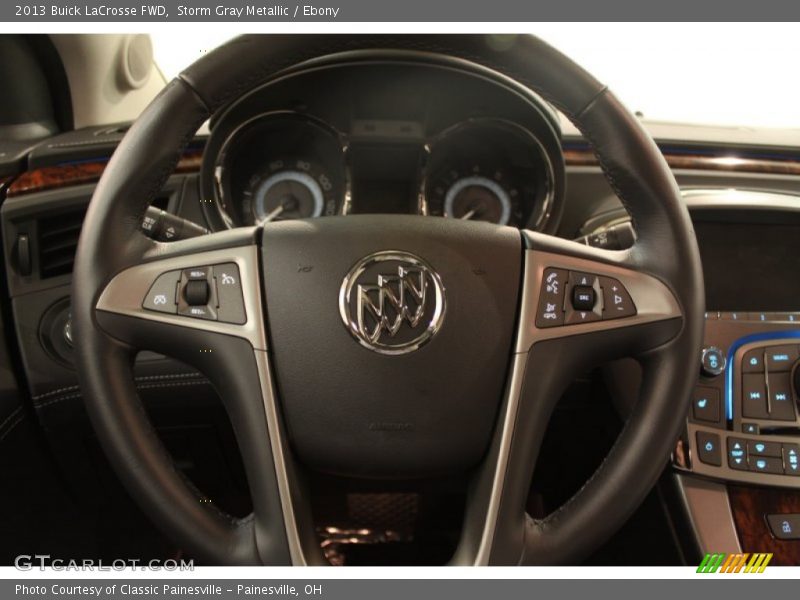 Storm Gray Metallic / Ebony 2013 Buick LaCrosse FWD