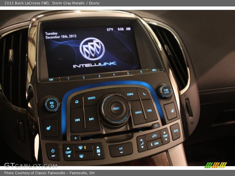 Storm Gray Metallic / Ebony 2013 Buick LaCrosse FWD