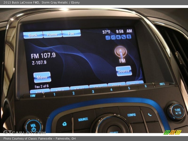 Storm Gray Metallic / Ebony 2013 Buick LaCrosse FWD