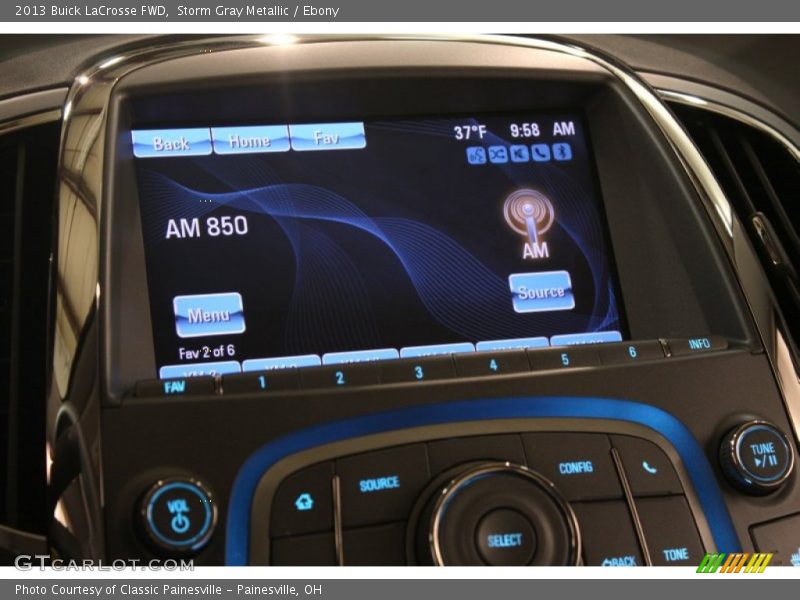 Storm Gray Metallic / Ebony 2013 Buick LaCrosse FWD