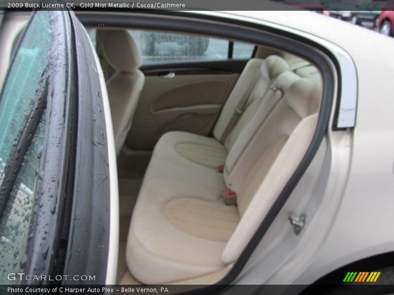 Rear Seat of 2009 Lucerne CX