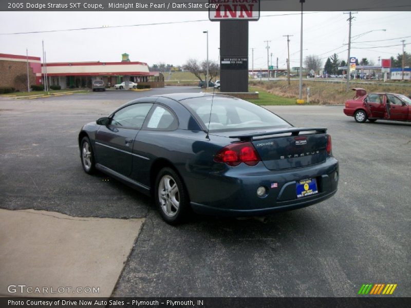 Midnight Blue Pearl / Dark Slate Gray 2005 Dodge Stratus SXT Coupe