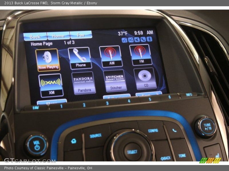 Storm Gray Metallic / Ebony 2013 Buick LaCrosse FWD