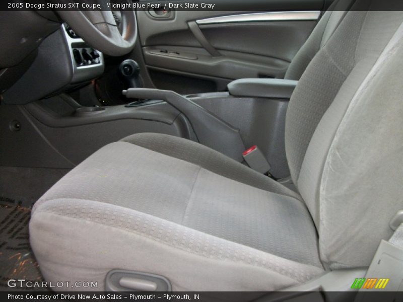 Midnight Blue Pearl / Dark Slate Gray 2005 Dodge Stratus SXT Coupe