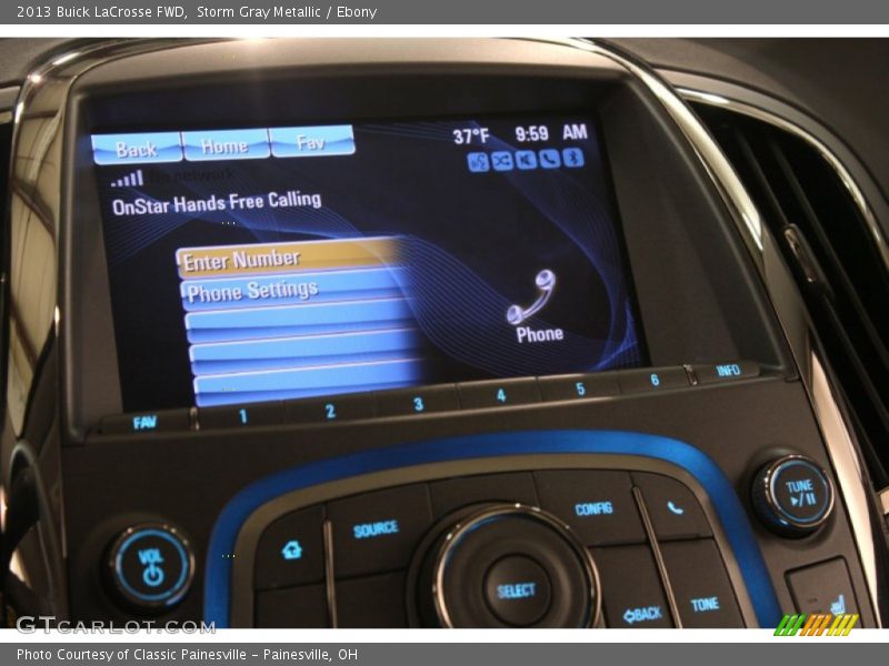 Storm Gray Metallic / Ebony 2013 Buick LaCrosse FWD