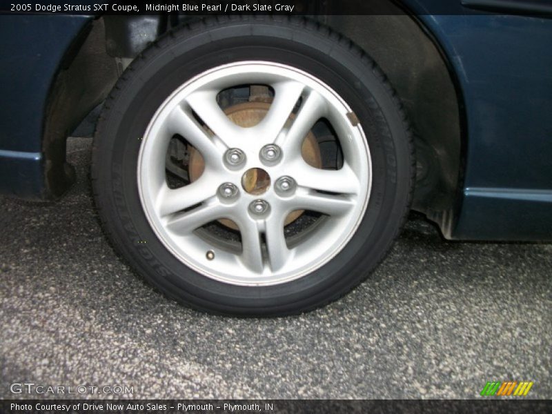 Midnight Blue Pearl / Dark Slate Gray 2005 Dodge Stratus SXT Coupe