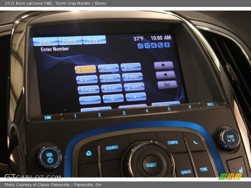 Storm Gray Metallic / Ebony 2013 Buick LaCrosse FWD