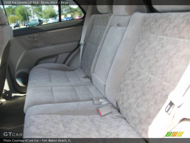 Ebony Black / Beige 2008 Kia Sorento LX 4x4