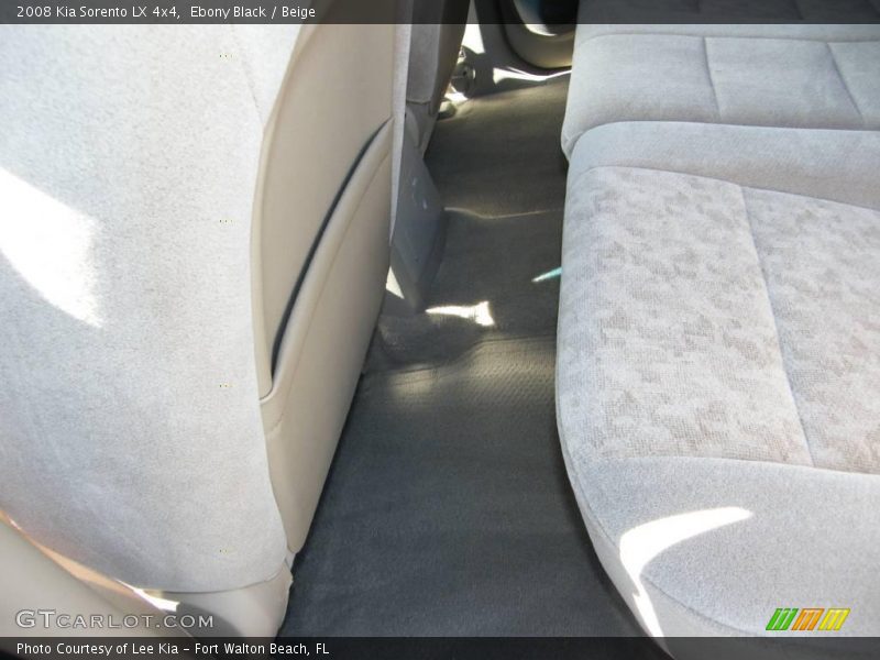 Ebony Black / Beige 2008 Kia Sorento LX 4x4