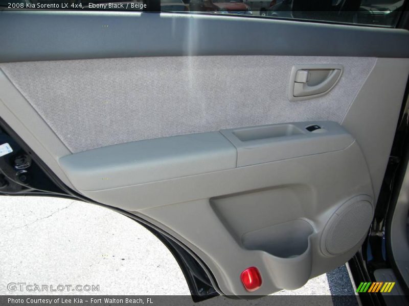 Ebony Black / Beige 2008 Kia Sorento LX 4x4
