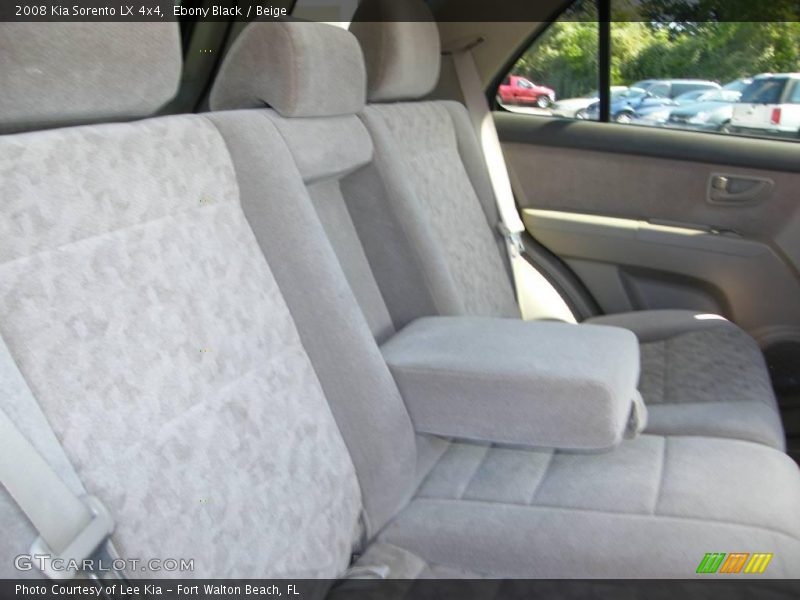 Ebony Black / Beige 2008 Kia Sorento LX 4x4