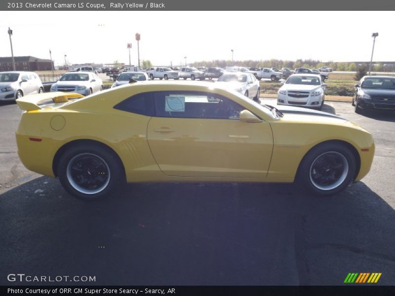 Rally Yellow / Black 2013 Chevrolet Camaro LS Coupe