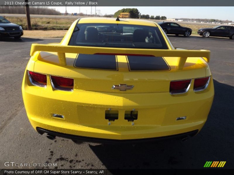 Rally Yellow / Black 2013 Chevrolet Camaro LS Coupe